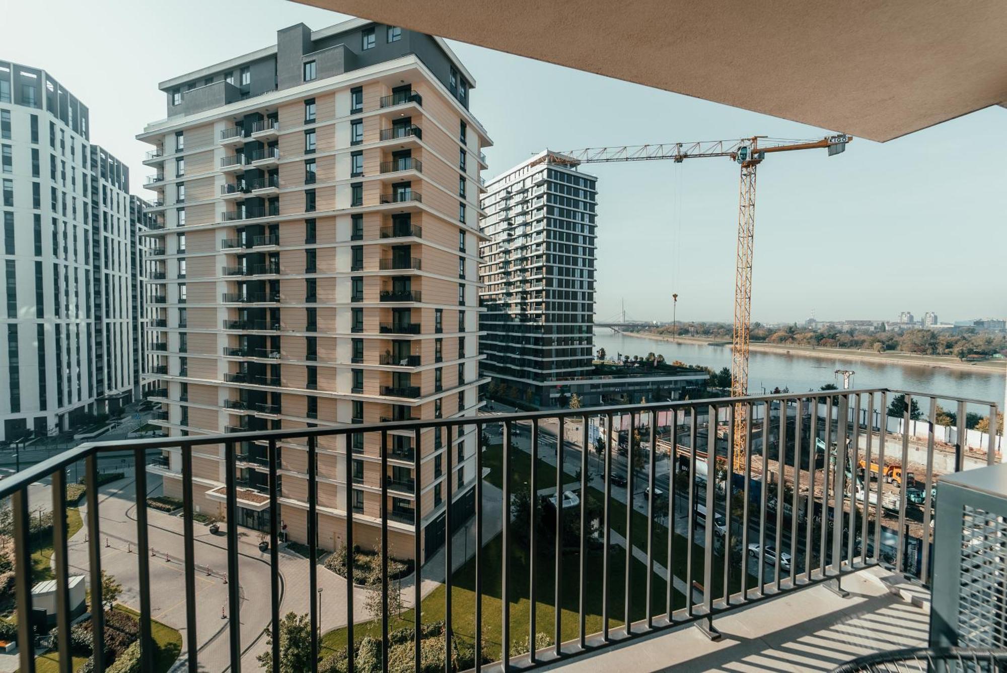 Belgrade Waterfront Oasis Apartment Luaran gambar